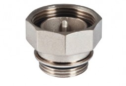 Bocchettone Geberit con dado di raccordo, Nichelato, Guarnizione in EPDM Bocchettone Geberit con dado di raccordo, Nichelato, Guarnizione in EPDM